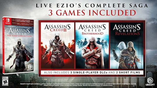 Assassin's Creed Колекцията Ezio Издание (Код в кутия) Игра за Switch