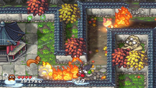Pocky & Rocky Reshrined Switch Game