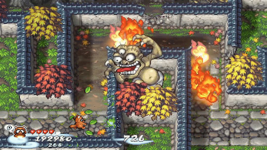 Pocky & Rocky Reshrined Switch Game