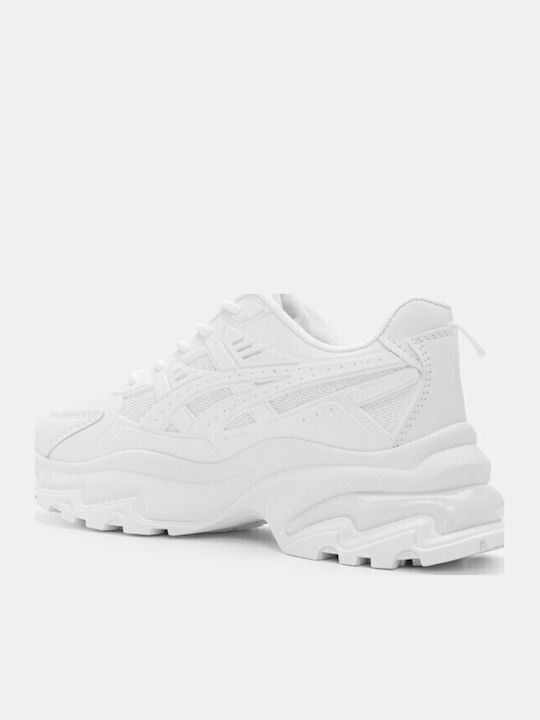 Monochrome Mesh Sneakers 4319804-white