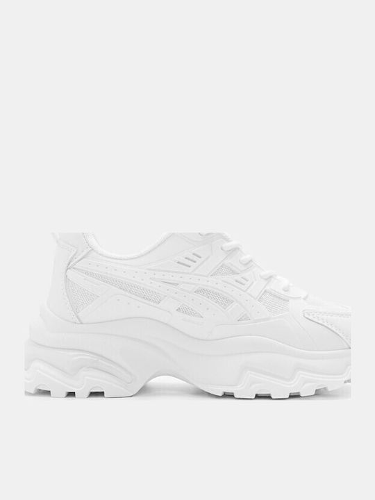 Monochrome Mesh Sneakers 4319804-white
