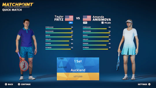 Matchpoint: Tennis Championships Legend Edition Switch Game
