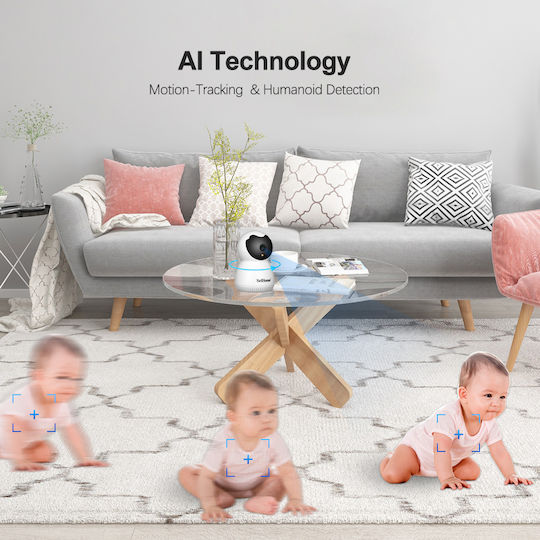 SH036 IP Κάμερα Παρακολούθησης Wi-Fi Full HD+ 3MP με Αμφίδρομη Επικοινωνία και Φακό 3.6mm