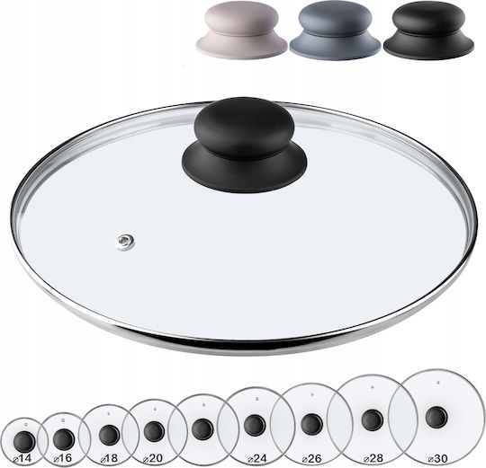 Kadax Kadax Glas-Kochgeschirrdeckel Für Topf 22cm 143068