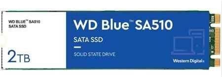 Western Digital Blue SA510 SSD 2TB τύπου M.2 με σύνδεση SATA III WDS200T3B0B