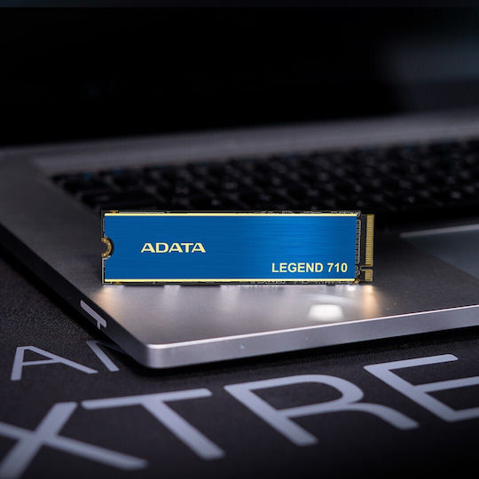 Adata Legend 710 SSD 1TB M.2 mit PCI Express 3.0 Kommunikationsprotokoll und Kühlkörper ALEG-710-1TCS