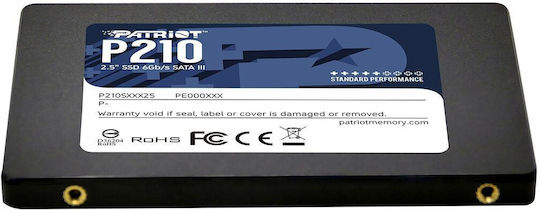 Patriot P210 SSD 2TB 2.5'' Type with SATA III Connection P210S2TB25
