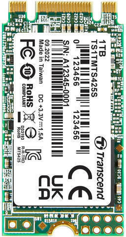 Transcend MTS425S SSD 1TB M.2 SATA III