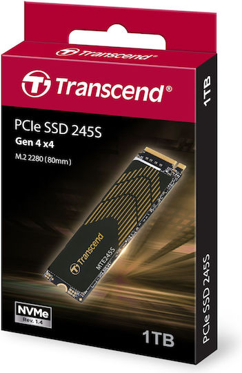 Transcend 245S SSD 1TB M.2 Type with PCI Express 4.0 Interface