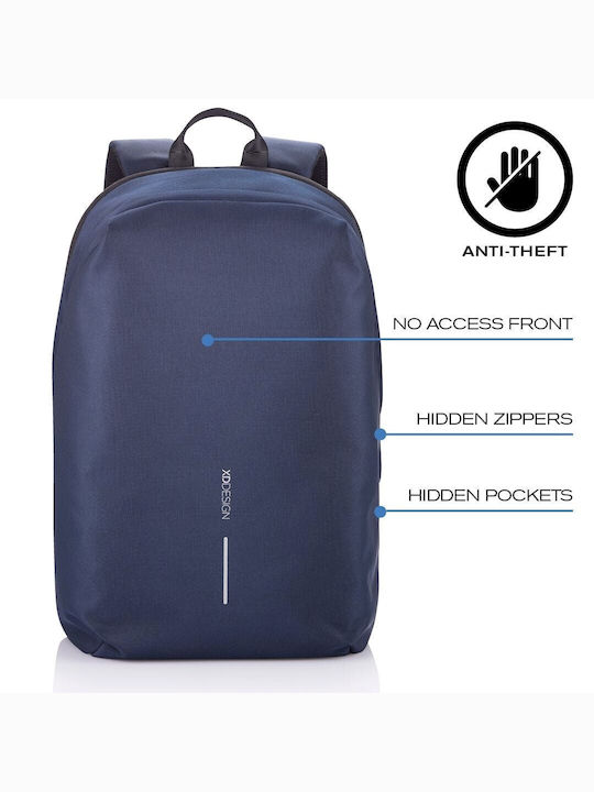 XD Design Bobby Soft Τσάντα Πλάτης για Laptop 15.6" με Θύρα USB σε Μπλε χρώμα