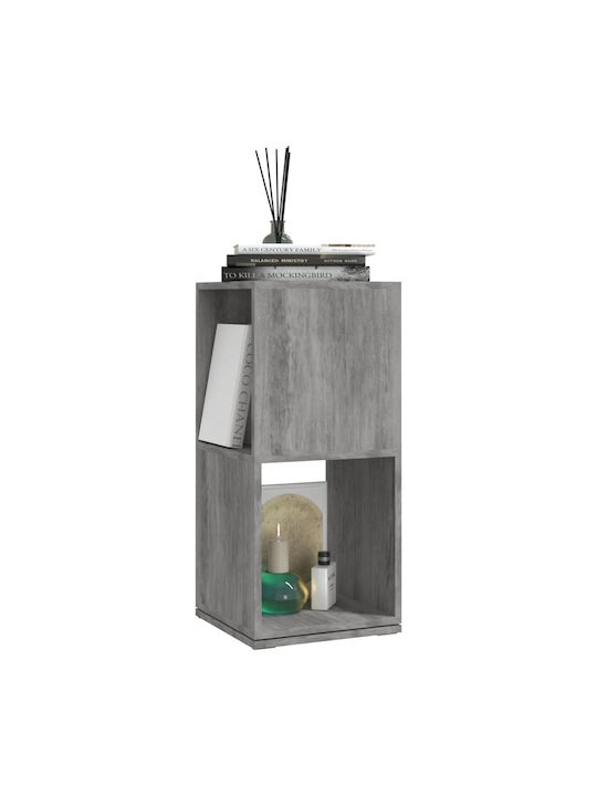 Grey Concrete Bookcase 34.5x34.5x75.5cm
