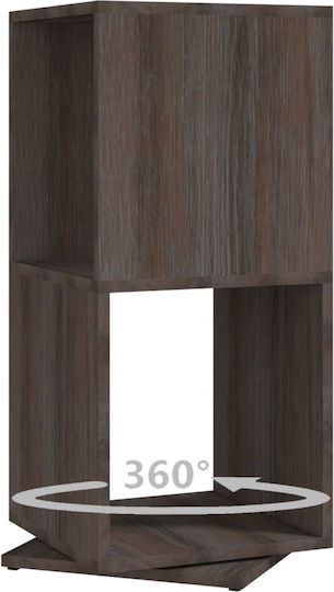 Gray Bookcase Sonoma 34.5x34.5x75.5 cm