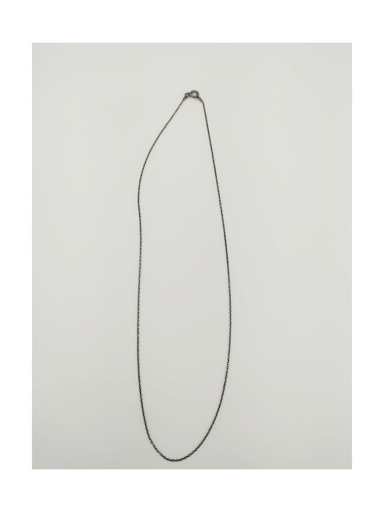 Silver Chain Neck Length 40cm