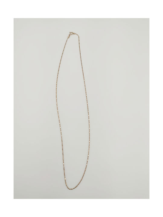 Silver Chain Neck Gold-plated Length 45cm