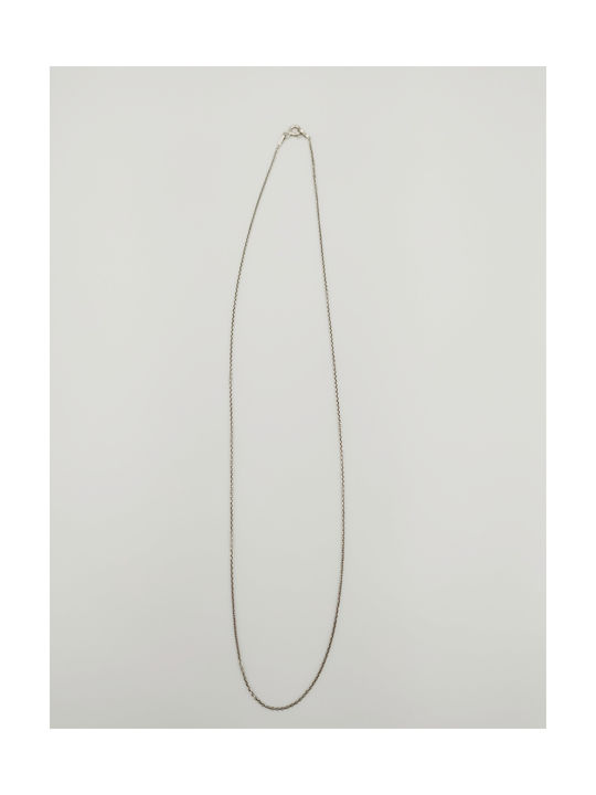 Silver Chain Neck Length 45cm