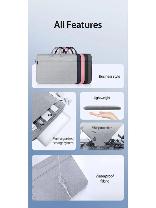 Dux Ducis Lbtc Horizontal Handbag 15.5-16" Laptops Light Grey
