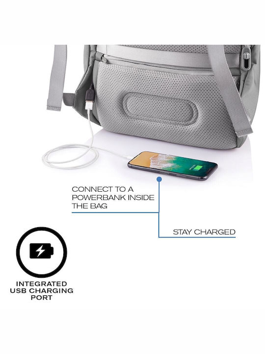 XD Design Bobby Soft Backpack Backpack for 15.6" Laptop Gray