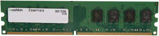 Mushkin Essentials DDR2 με Module 1x2GB και Ταχύτητα 800 για Desktop