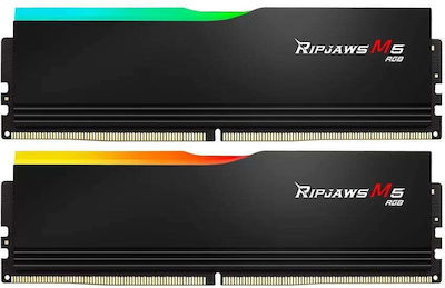 G.Skill Ripjaws M5 32GB DDR5 RAM with 2 Modules (2x16GB) and 6000 Speed for Desktop