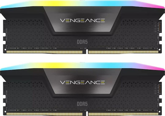 Corsair Vengeance DDR5 96GB RAM με 2x48GB Modules και Ταχύτητα 6000 για Desktop