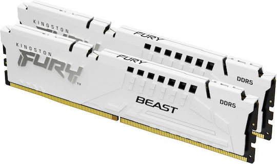 Kingston Fury Beast 64GB DDR5 RAM с 2 модула (2x32GB) и Скорост