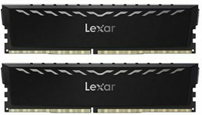 Lexar THOR 16GB DDR4 RAM with 2 Modules (2x8GB) and 3600 Speed for Desktop