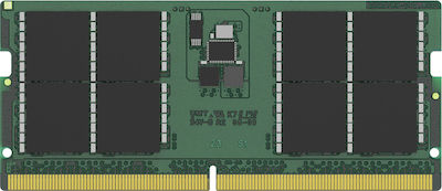 Kingston 64GB DDR5 RAM with 2 Modules (2x32GB) and 5200 Speed for Laptop