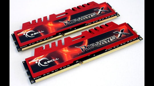 G.Skill Ripjaws DDR3 8GB RAM με 2x4GB Modules και Ταχύτητα 1600 για Desktop