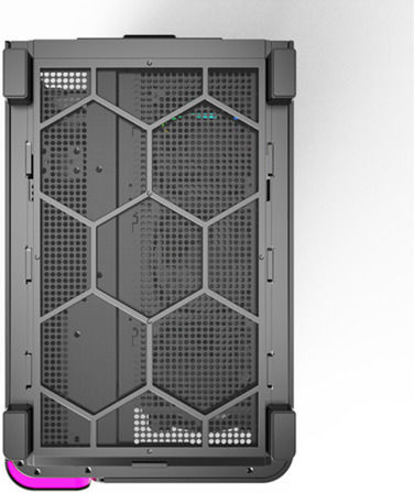 Montech King 95 Pro Gaming Midi Tower Кутия За Компютър Със Страничен Прозорец Черна