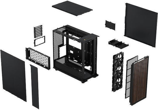 Fractal Design North XL Full Tower Κουτί Υπολογιστή Charcoal Black