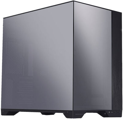 Lian Li O11 Vision Gaming Midi Tower Computer Case with Window Panel Chrome (Black Mirror Finish)