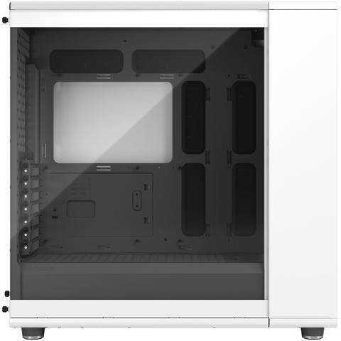 Fractal Design FD-C-NOR1X-04 Gaming Midi Tower Κουτί Υπολογιστή με Πλαϊνό Παράθυρο Chalk White