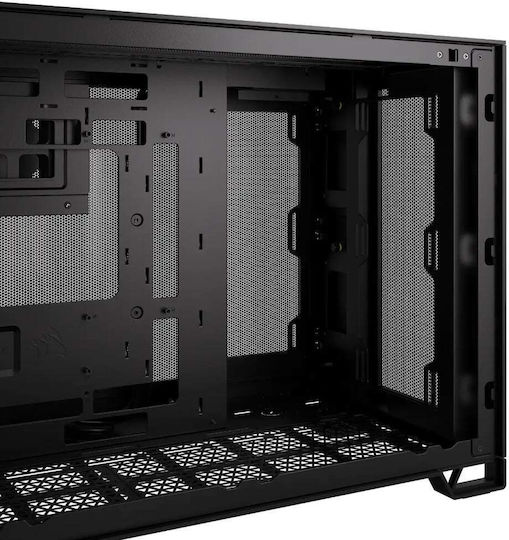 Corsair 2500D Airflow Gaming Midi Tower Computer Case with Side Window Black