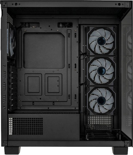 Kolink Unity Arena Gaming Midi Tower Κουτί Υπολογιστή με RGB Φωτισμό Μαύρο