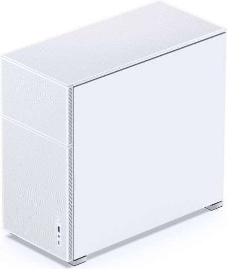 Jonsbo D41 Mesh Gaming Midi Tower Κουτί Υπολογιστή με Πλαϊνό Παράθυρο Λευκό