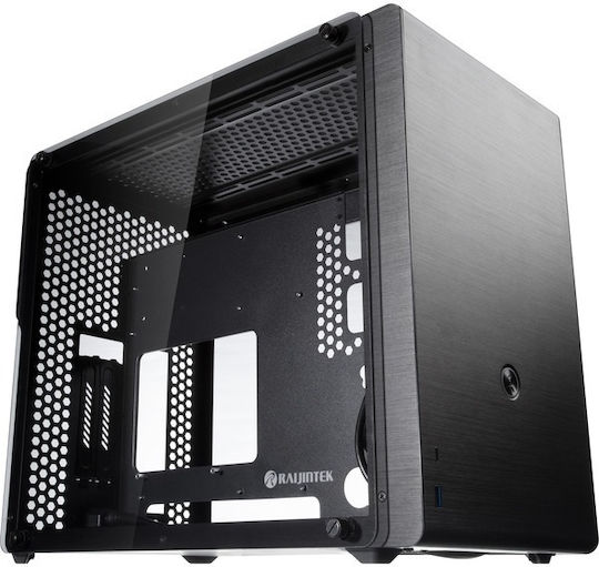 Raijintek Ophion M Evo TGS Gaming Midi Tower Κουτί Υπολογιστή με Πλαϊνό Παράθυρο Μαύρο