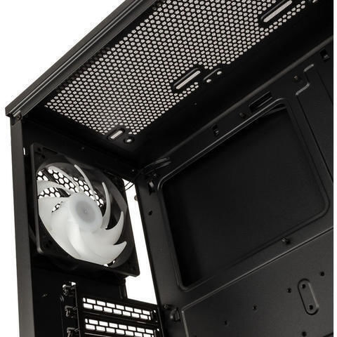 Kolink Unity Cascade ARGB Mesh Геймърско бюро Midi Tower Компютърна кутия Черен