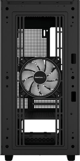 Deepcool Cyclops Gaming Midi Tower Κουτί Υπολογιστή με Πλαϊνό Παράθυρο Μαύρο