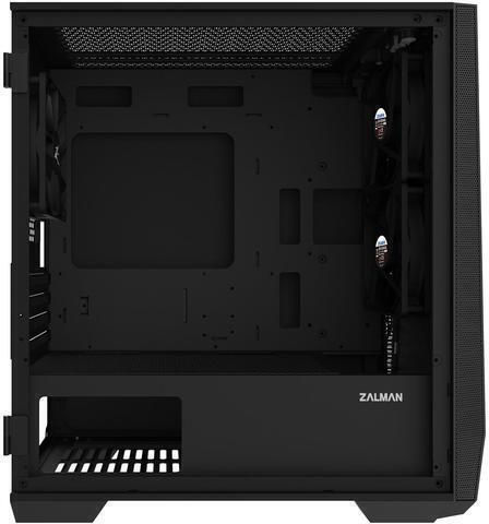 Zalman Z1 Iceberg Gaming Middle Tower Carcasă Calculator cu Fereastră Laterală Negru