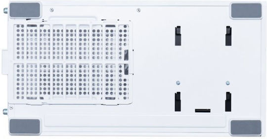 Lian Li SUP01 Gaming Middle Tower Carcasă PC Cu Deschidere Laterală Și Sistem Iluminare RGB Albă