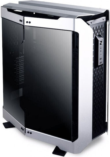 Lian Li Odyssey X Full Tower Κουτί Υπολογιστή Ασημί