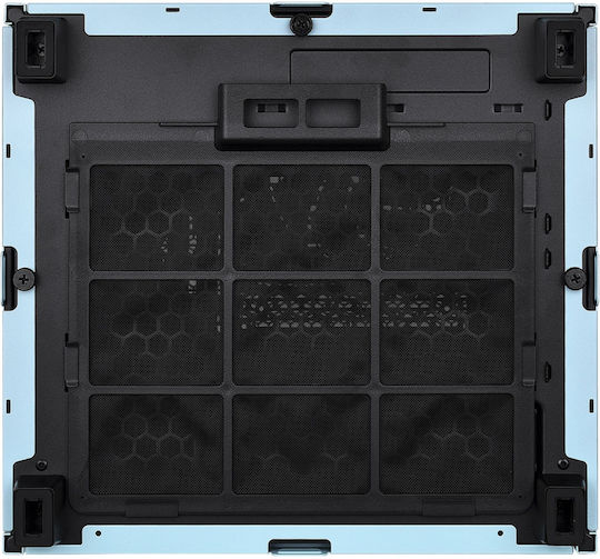 Thermaltake The Tower 200 Gaming Mini Tower Computer Case with Side Window and RGB Lighting Turquoise