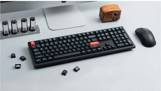 Keychron K10 Pro Wireless Gaming Mechanical Keyboard with Keychron K Pro Brown switches and RGB lighting (English US) K10P-H3