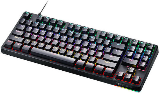 Thunderobot KG3089 Gaming Μηχανικό Πληκτρολόγιο Tenkeyless με Custom Red διακόπτες και RGB φωτισμό (Αγγλικό US)