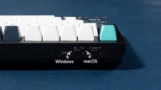 Keychron Q6 Max Q6M-M1 Tastatură Mecanică De Gaming Fără Fir Cu Comutatoare Gateron Jupiter Red Și Iluminare RGB Engleză SUA