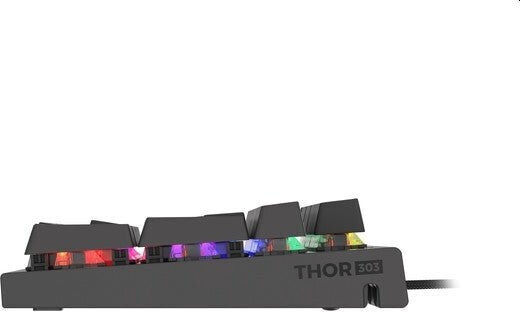 Genesis Thor 303 Gaming Mechanical Keyboard with Outemu Red switches and RGB lighting (English US)