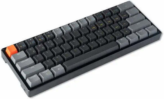 Keychron K12 Hot-Swappable K12-G3 Gaming Μηχανικό Πληκτρολόγιο 60% με Gateron Brown διακόπτες και Φωτιζόμενα πλήκτρα (Αγγλικό US)
