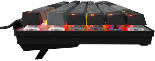 Lorgar AZAR 514 Gaming Μηχανικό Πληκτρολόγιο με Custom διακόπτες και RGB φωτισμό (Αγγλικό US)