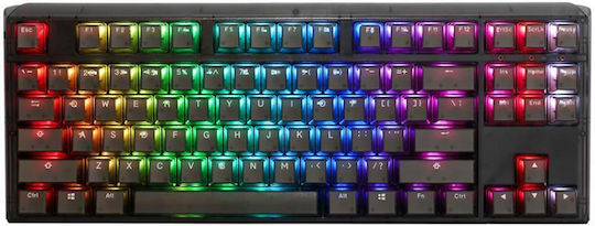 Ducky One 3 Aura TKL Gaming Mechanical Keyboard Tenkeyless with Cherry MX Silent Red switches and RGB lighting (English US)