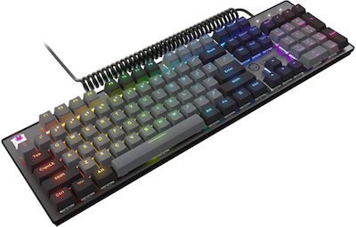 Lorgar AZAR 514 Gaming Mechanische Tastatur mit Benutzerdefiniert Schaltern und RGB-Beleuchtung (Englisch US)